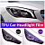 PWF PB-01/ PPF Photochromic Headlight (BLACK). Фотохромный полиуретан LP 0.76*15m